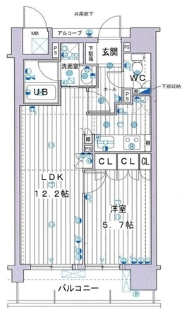 姫路駅 徒歩13分 7階の物件間取画像